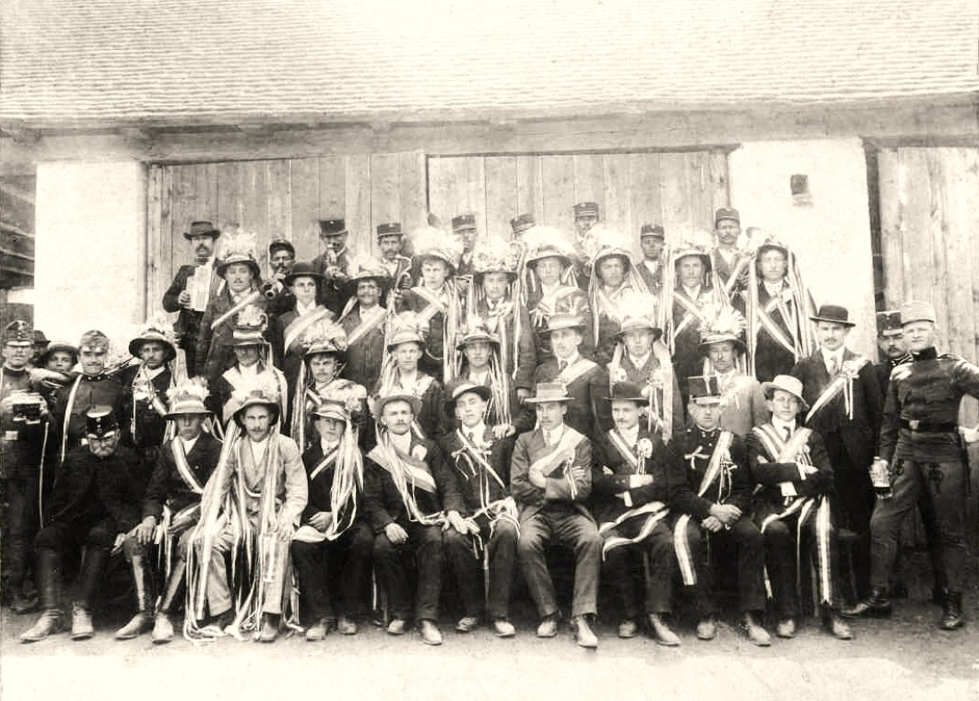 Musterung im Jahr 1913 / Roma-Kapelle