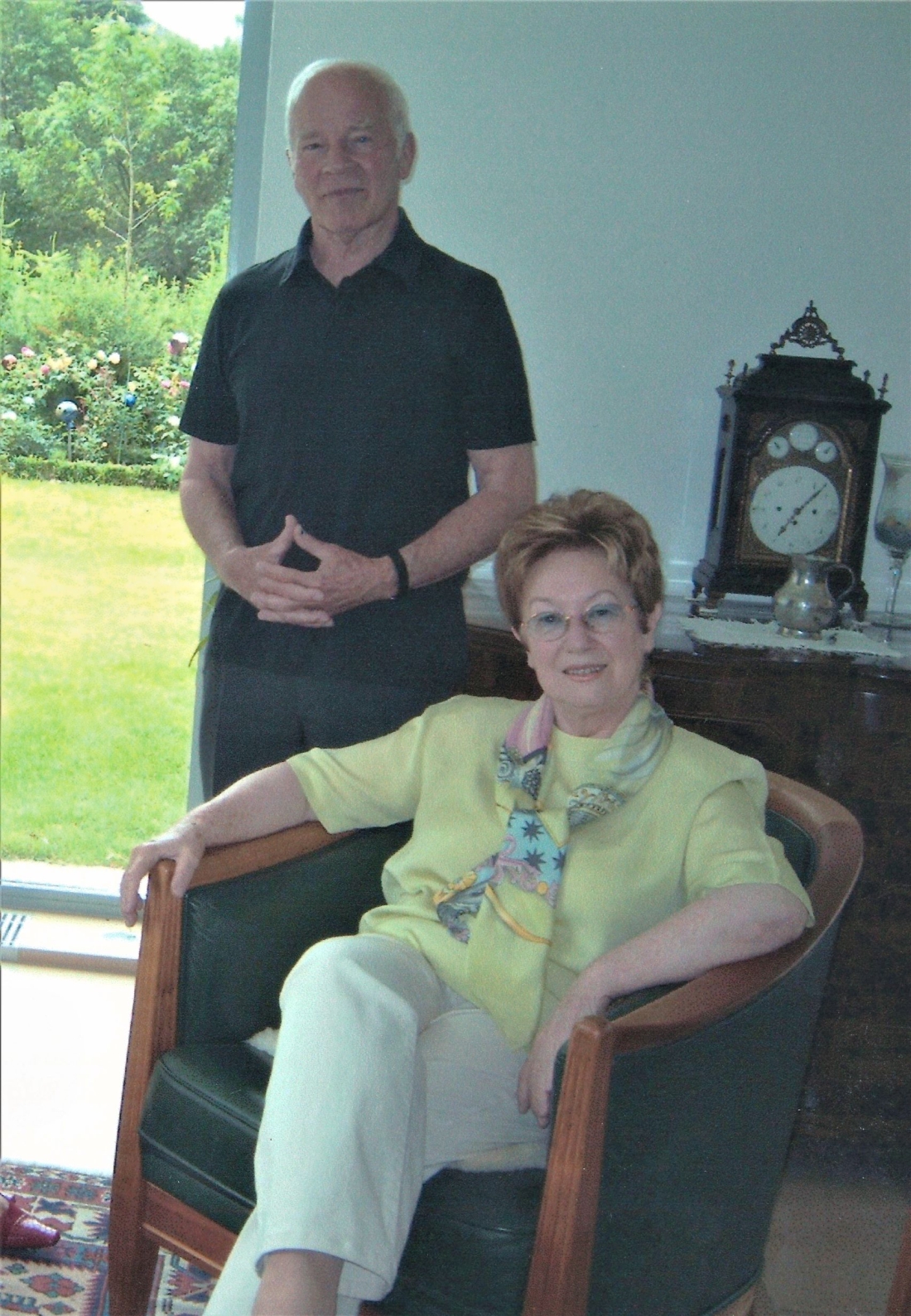 Diplomgrafiker Erwin Morawitz (*1935/+2023) mit Gattin Herta (geb. Zimmermann, *1937/+2025)