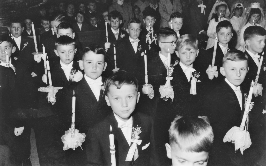 Röm. kath. Pfarrgemeinde: Hl. Erstkommunion  1964