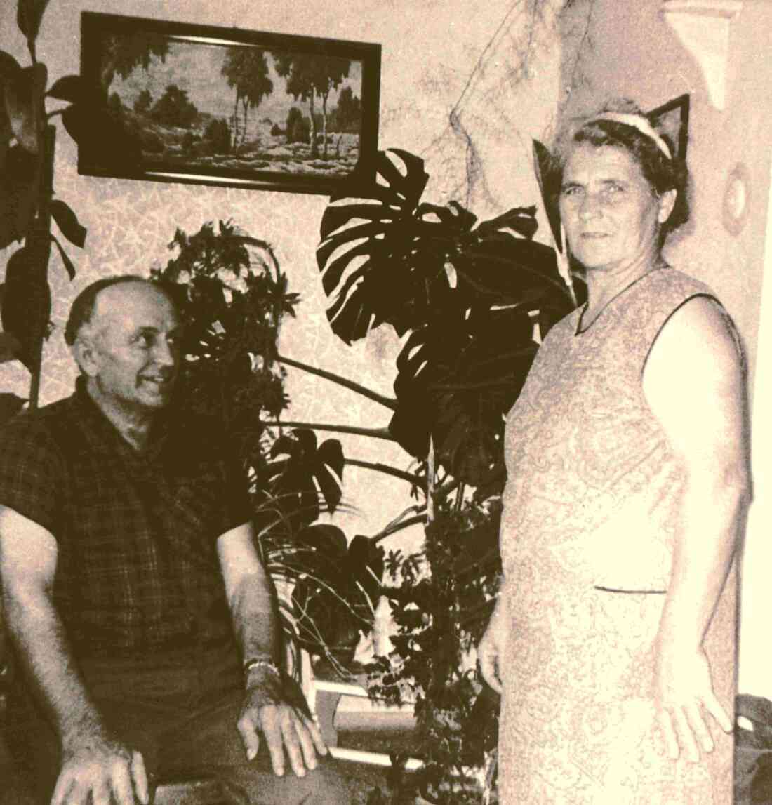 Das Ehepaar Ida Pongracz (*geb. Miklos, *1914/+2007) und Samuel Pongracz (*1910/1979) - Raimundgasse 41