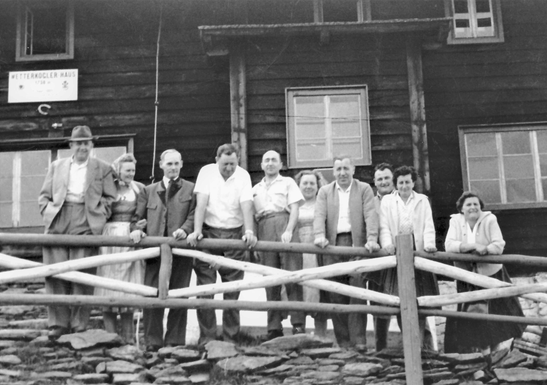 Ausflug des Gewerbevereins auf den Hochwechsel - Wetterkoglerhaus (Ulreich/Wagner/Dampf/Auer/Imre)
