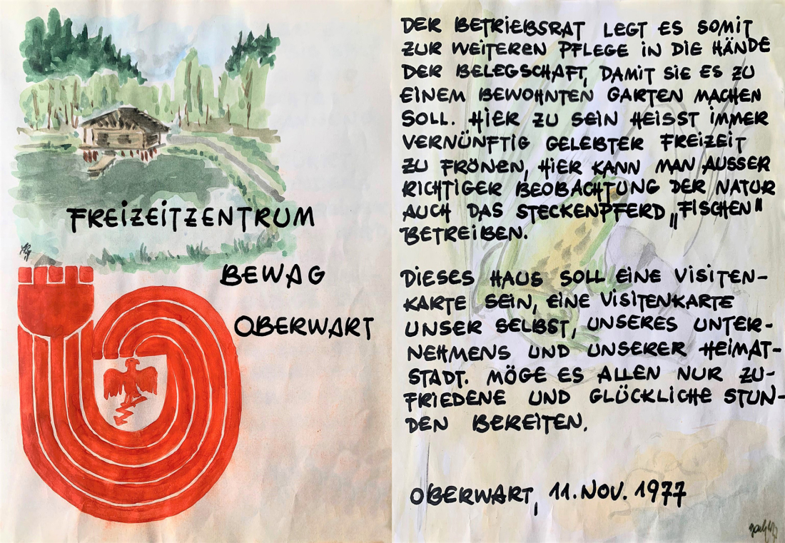 Freizeitanlage Bewagteich: Gästebuch