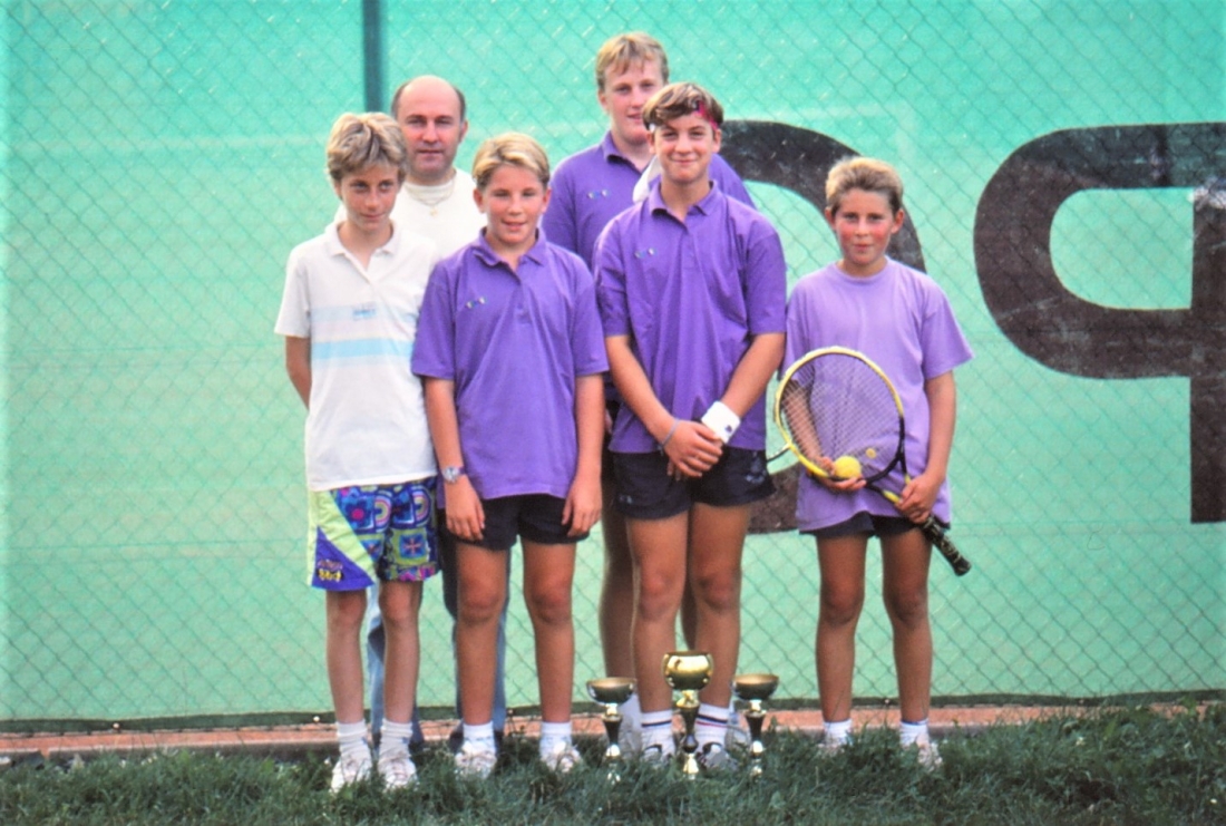 St. Martin: Tennisverein - Meisterschaft der Jugend (Nemeth/Ratz/Bernhard/Röhrling)