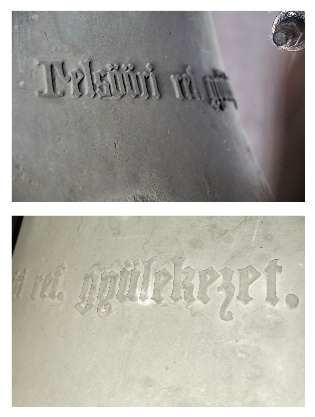 Reformierte Pfarrgemeinde: die in "e"gestimmte Glocke