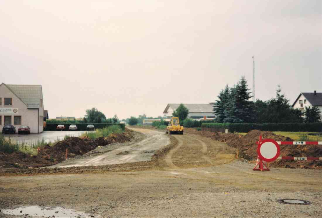 Neuanlage der Waldmüllergasse im Zuge der Wehoferbach Überbauung