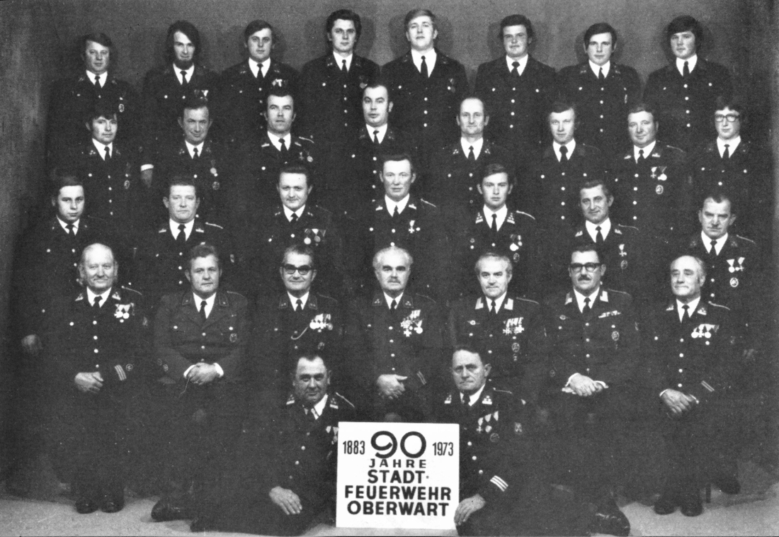 90 Jahre Stadtfeuerwehr Oberwart: 1883 - 1973