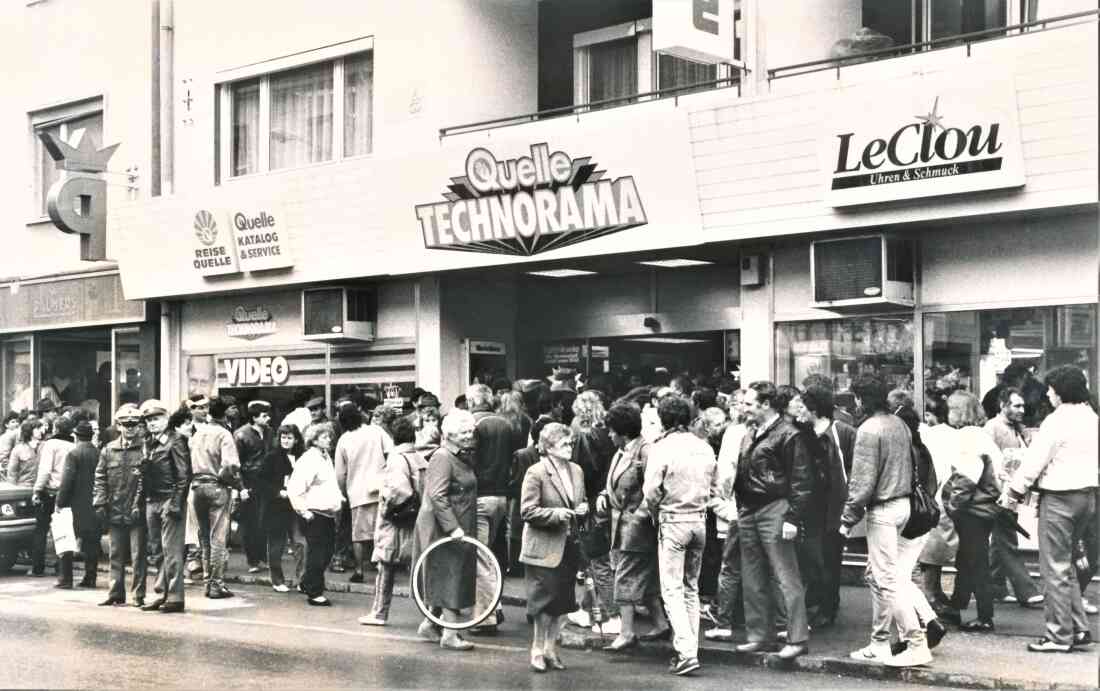 Einkaufsboom / Ungarnboom nach der Grenzöffnung 1989
