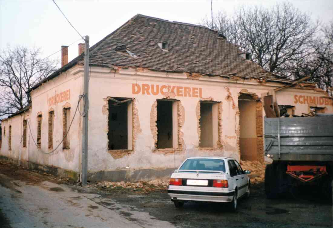 Reformierte Schule: Abbruch 1994