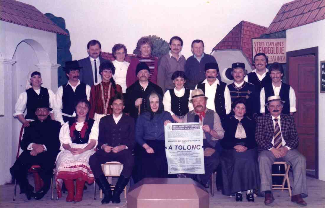 Reformierter Leseverein: Theaterstück "A tolonc" 1985