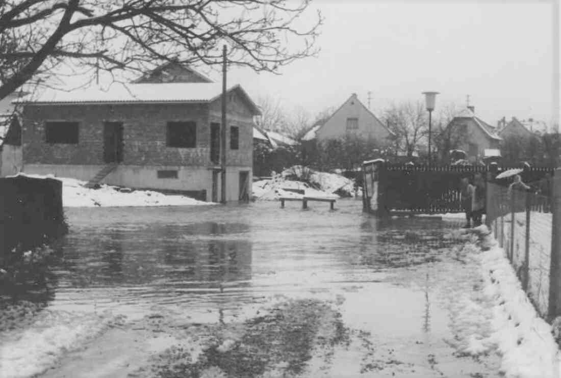 Wehoferbach - Hochwasser 1965