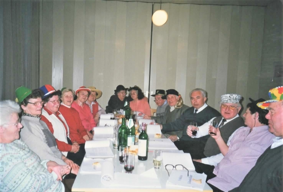 St. Martin: Faschingsfeier der Singrunde