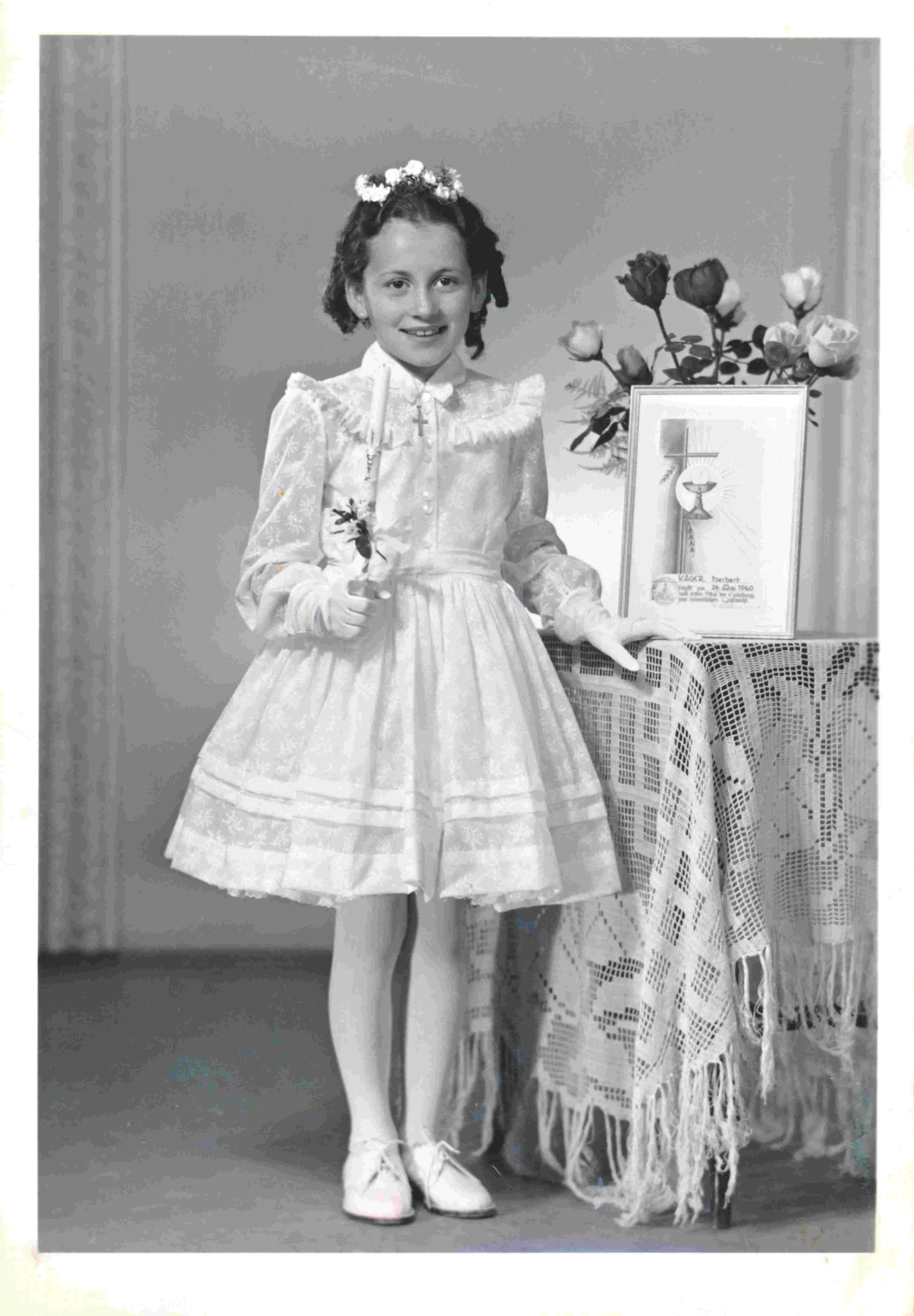 Erstkommunion Irene Pal (verh. Knar, *1951)