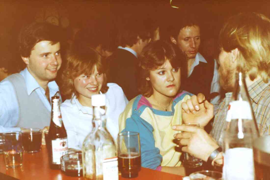 Besuch in der damaligen "In-Disko" Hutter in Tauchen