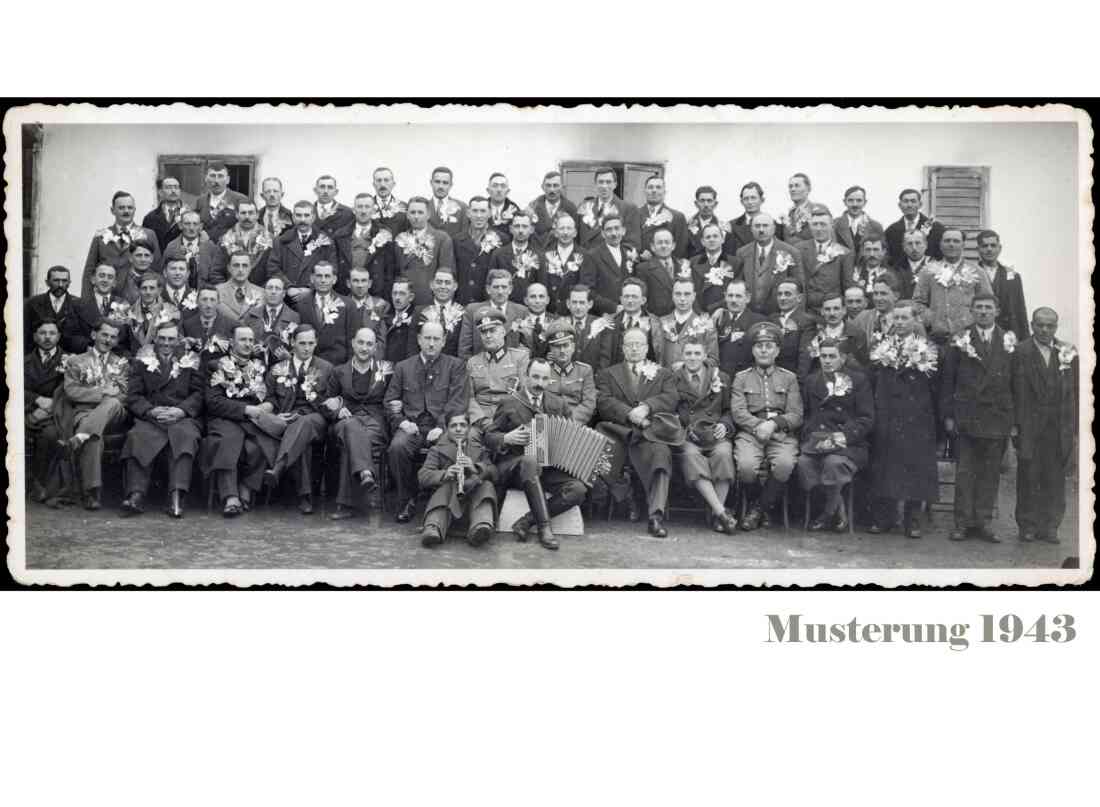 Musterung einiger später Jahrgänge 1943