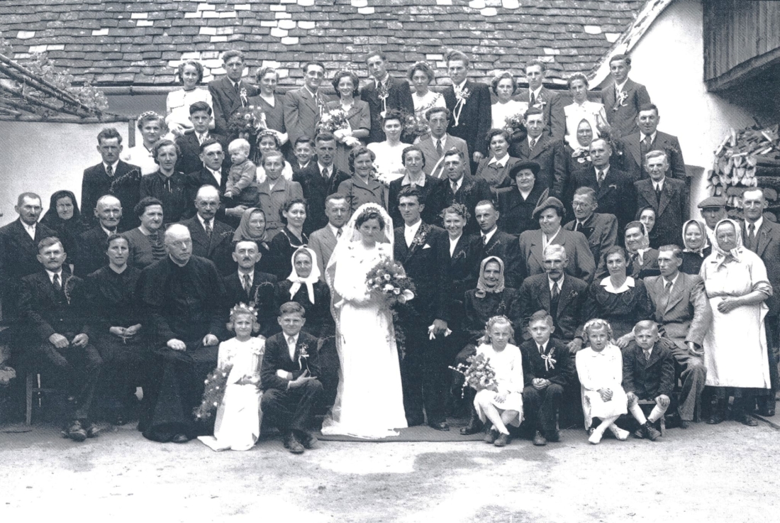 St. Martin: Die Hochzeitsgesellschaft der Hochzeit Elisabeth Kopfer und Johann Javorits