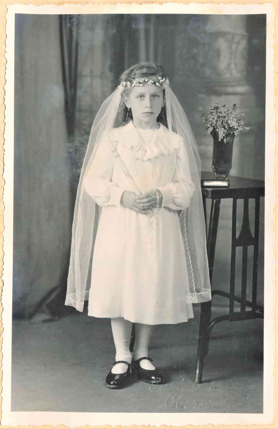 Röm. kath. Pfarre St. Martin: Erstkommunion von Maria Meditsch (geb. Guger, *1929)
