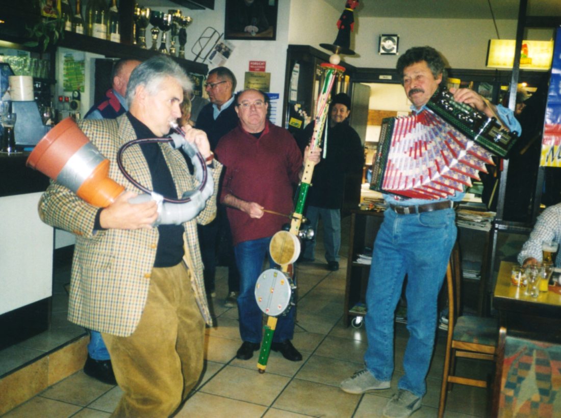 Faschingsdienstag im Stadt-Cafe Oberwart (Wienerstraße 3) - Rehling/Tölly/Jandl/Bauer/Tröstner/Amtmann