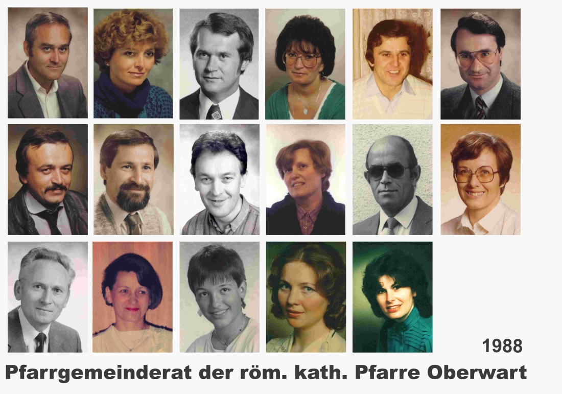 Röm. kath. Pfarre: Pfarrgemeinderat 1988