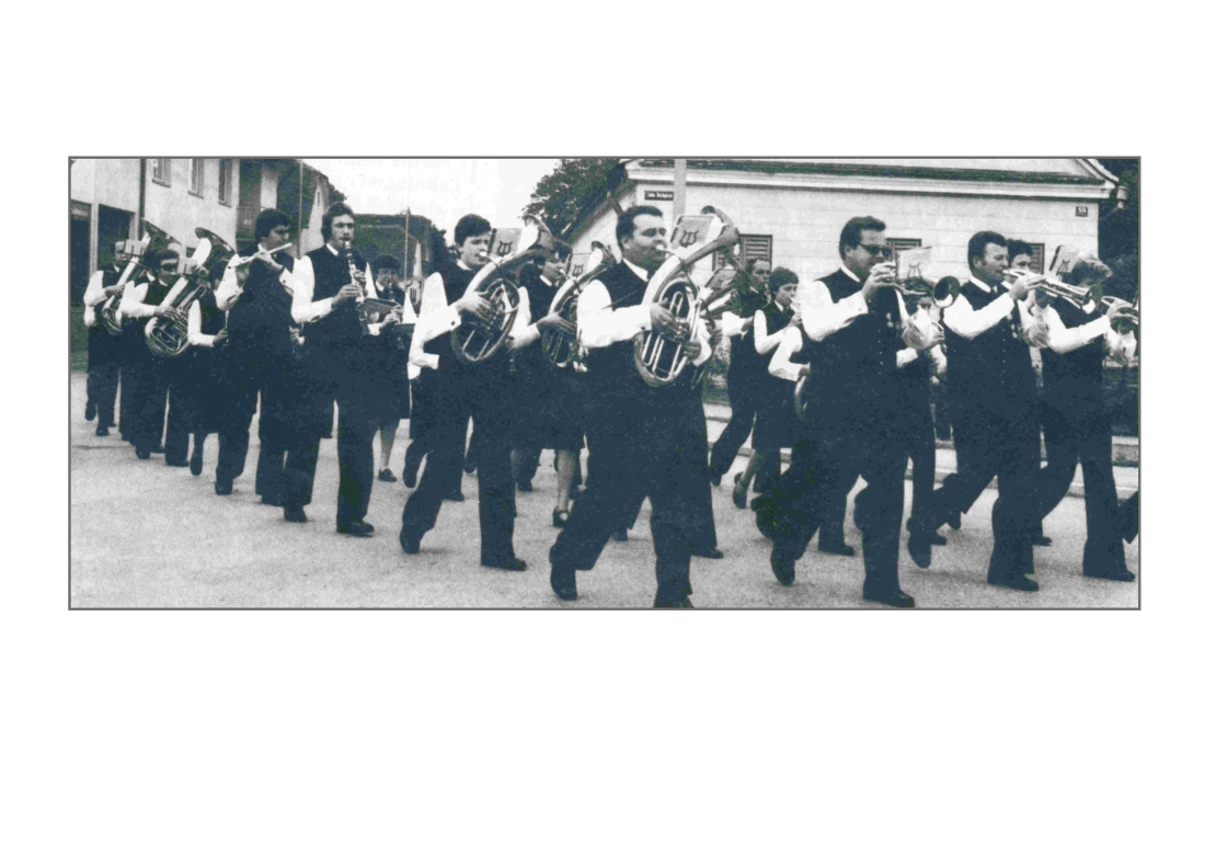 Stadtkapelle: Marschmusik in der Grazerstraße