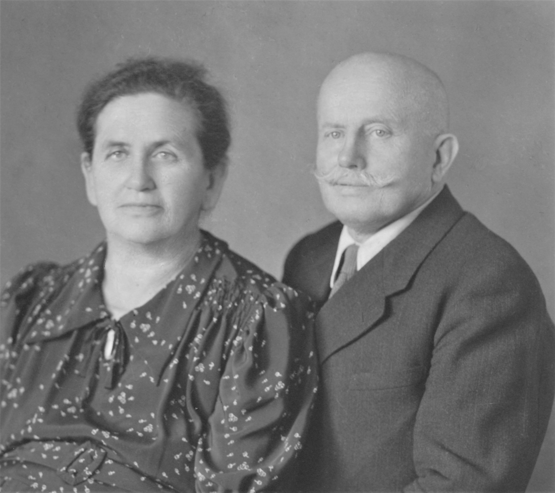 Ehepaar Ludwig und Julianna Schober - Portrait