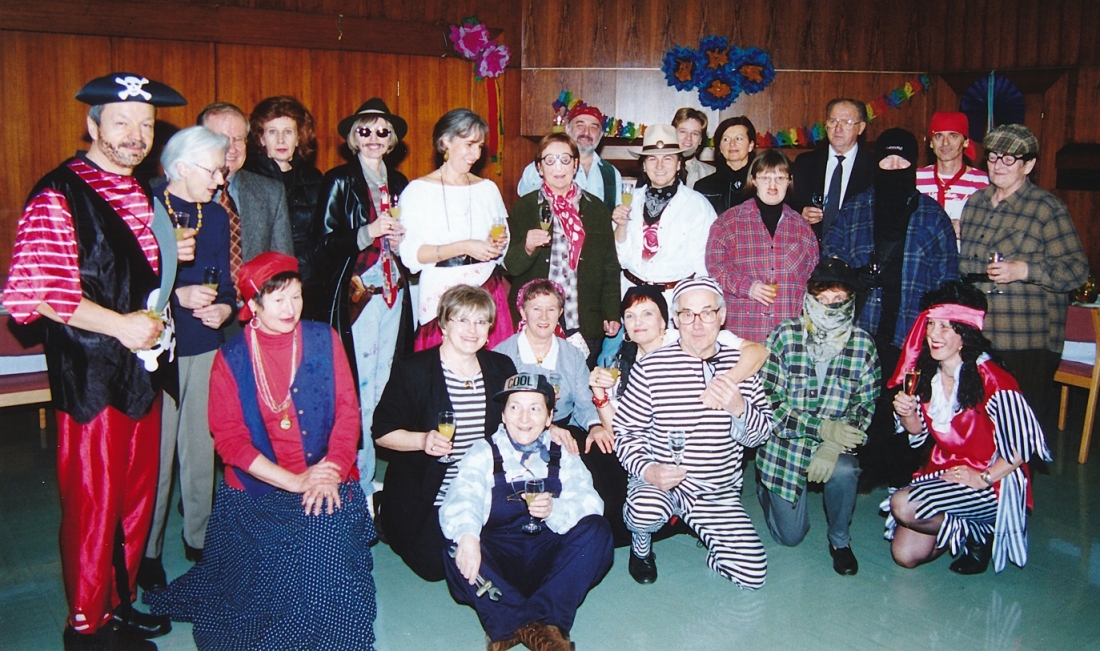 Faschingsfeier des röm. kath. Kirchenchors 2002