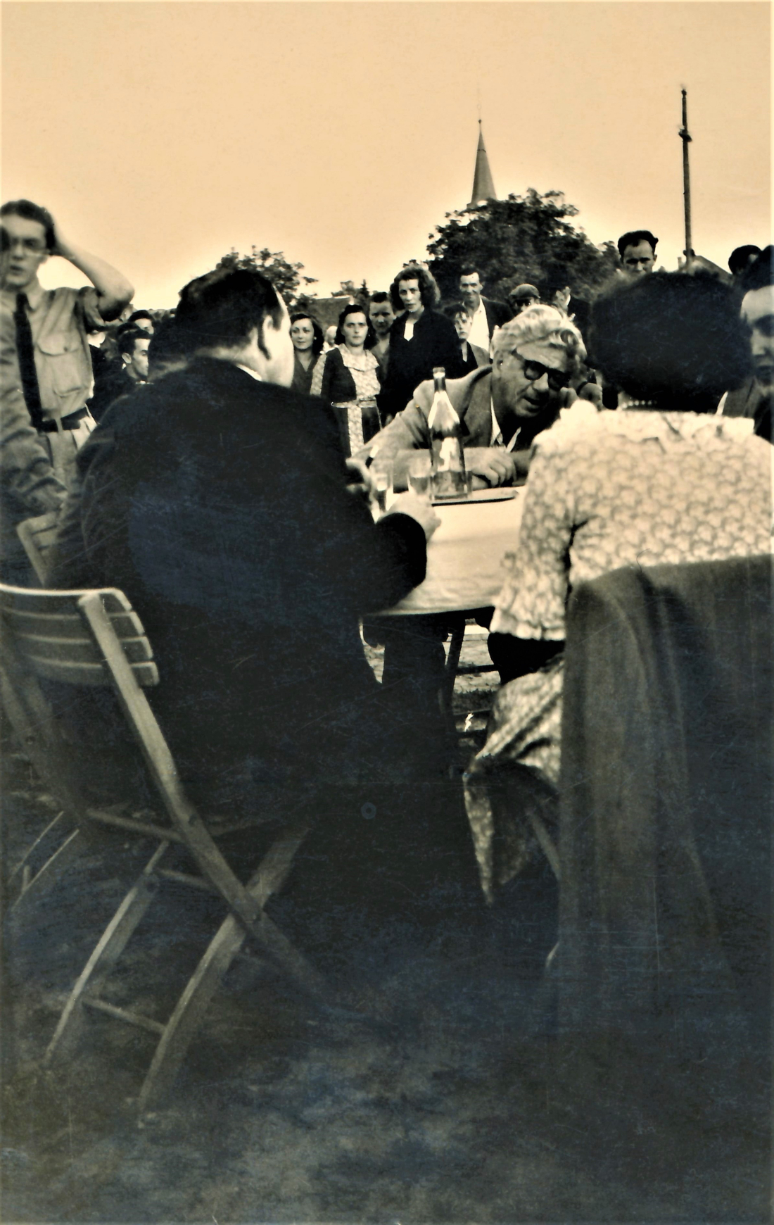 Rathausweihe: Am Tag der Rathausweihe weilte auch der bekannte Schauspieler Paul Hörbiger als Ehrengast in Oberwart