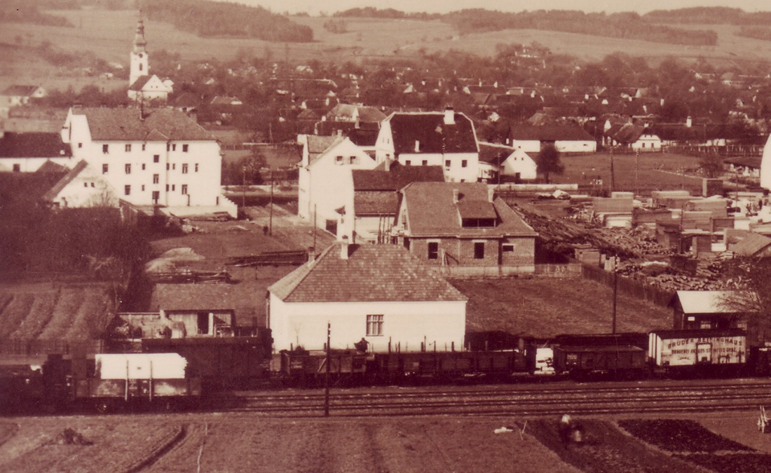 Blick auf das Gebiet um die heutige Lisztgasse