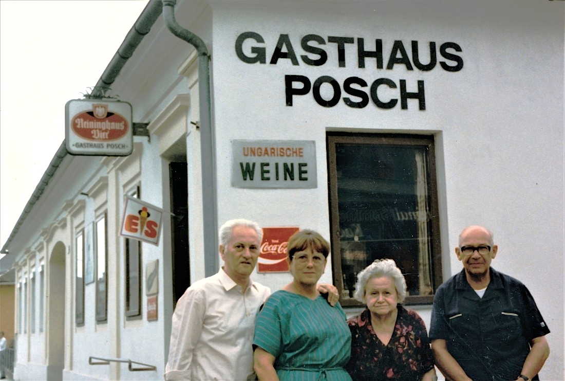 Gasthaus Posch Steinamangererstraße 6 - Geschichte des Gasthauses  (Stadtwirt/Stadtbeisl/Wukits/Neun/Posch/Leiner/Toth/Schmidinger)