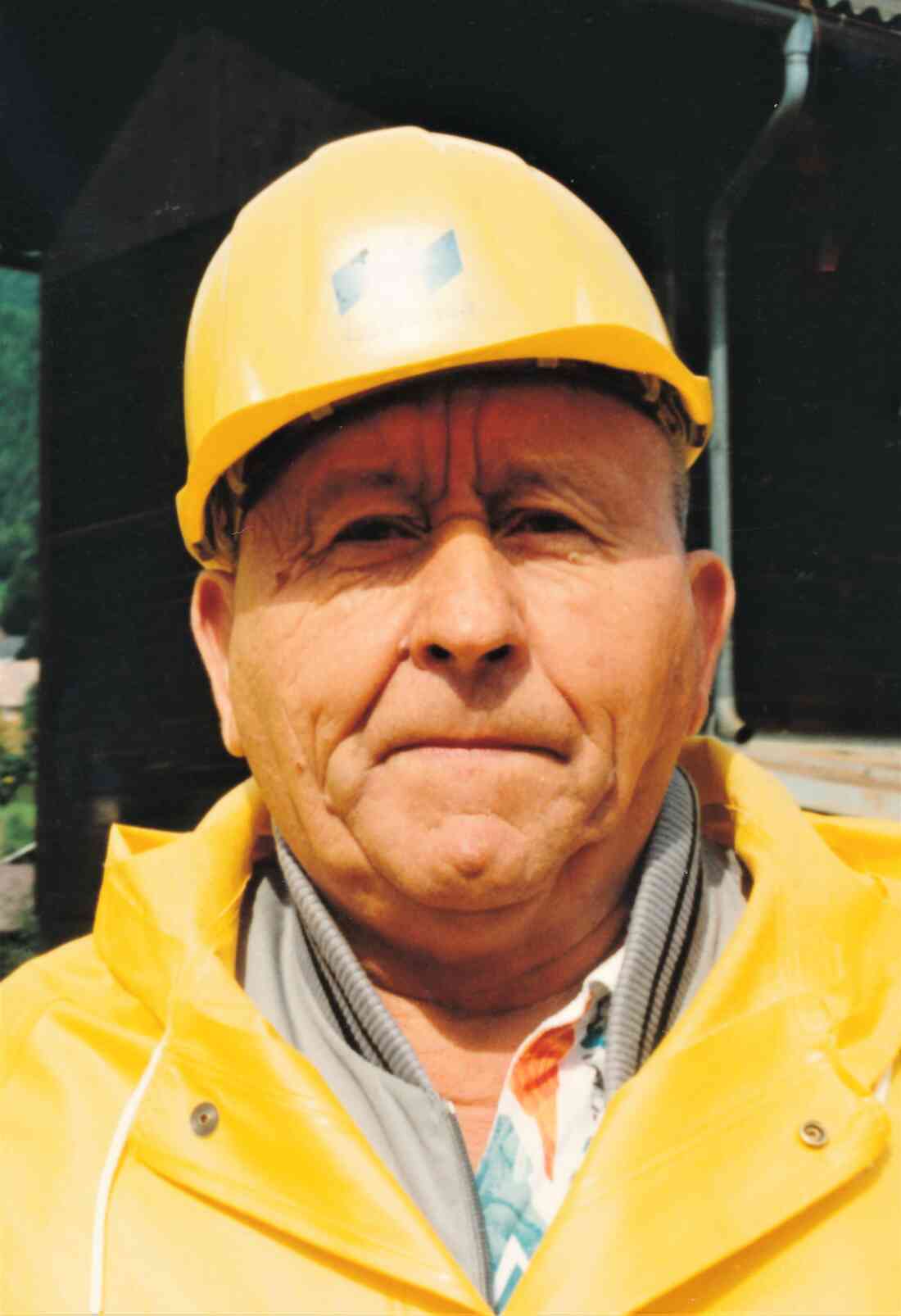 Walter Topler (Mitarbeiter der Österr. Bundesbahn - ÖBB, *1932 / +2009) - Rechte Bachgasse 6 (Portrait)