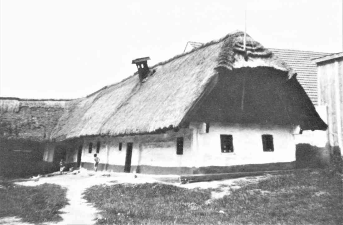 Strohgedecktes Bauernhaus in Blockbauweise (Grazerstraße 34 / OW 453)