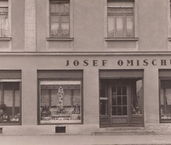 Geschäft des Josef OMISCHL (Wienerstraße 8a)