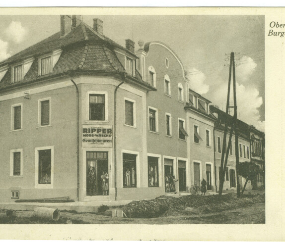 Mode, Wäsche und Gemischtwarenhandlung Eduard Ripper (Wienerstraße 16)