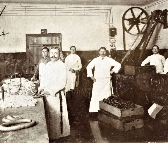 Fleischhauer und Selcherei Gorell (Evang. Kirchengasse 12)