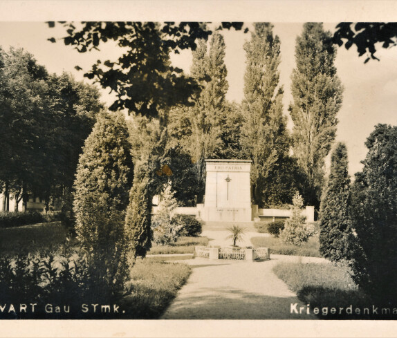 Ansichtskarte: Kriegerdenkmal