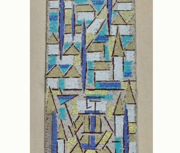 Haydnhof: Mosaik von Akad. Maler Alfred Kirchner