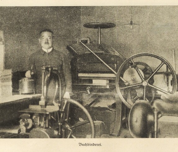 Die Buchbinderei Reiss (auch Reiß und Reisz) - Ambrosigasse 5/OW702