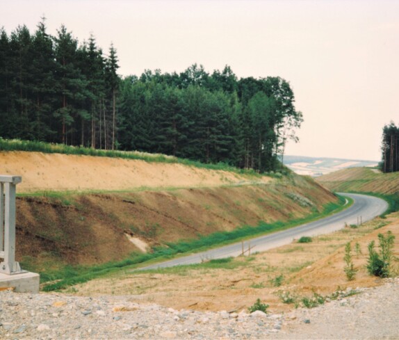 Bau der Bundesstraße 63a - Umfahrung Oberwart Richtung Untertrum