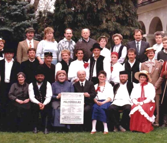 Reformierter Leseverein: Theaterstück "Pálfordulás" 1989