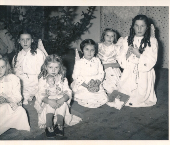 Weihnachtsspiel der Schulen: Kindergruppe