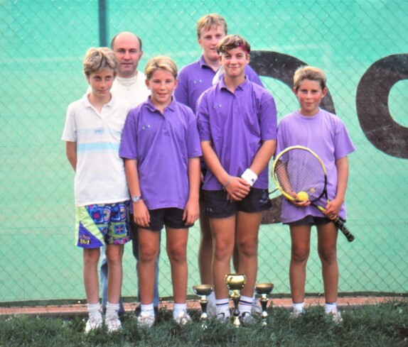 St. Martin: Tennisverein - Meisterschaft der Jugend (Nemeth/Ratz/Bernhard/Röhrling)