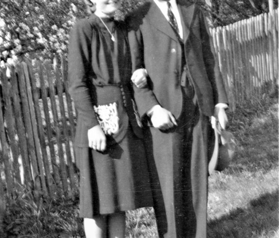 Das Gastwirtsehepaar Eugen Wagner (Jenö; *1904/+1977) und Franziska Wagner (geb. Lustig, verw. Wimmer; *1919/+2005)