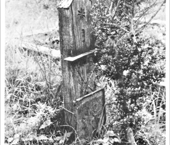 Reformierter Friedhof: Grabholz