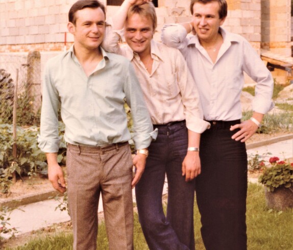 Drei junge Burschen - drei Cousins (Miklos/Oswald)