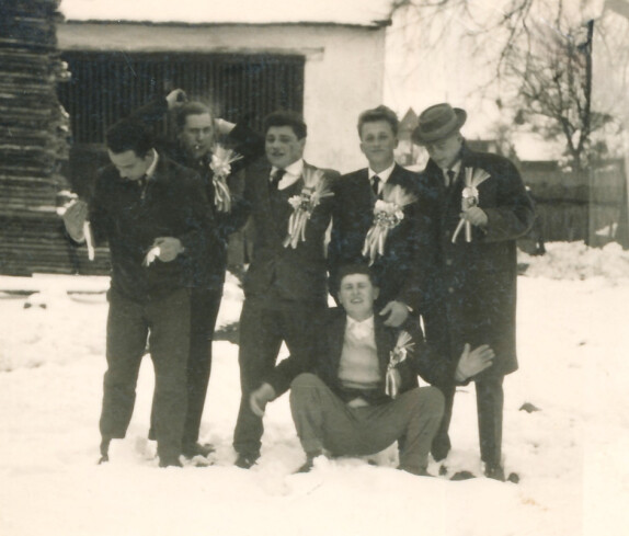 Johann Fülöp nach der Musterung im März 1962 (Jahrgang 1943)