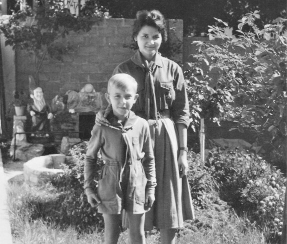 Pfadfinder: Ludwig Frauer und Maria Toth (verh. Samer)