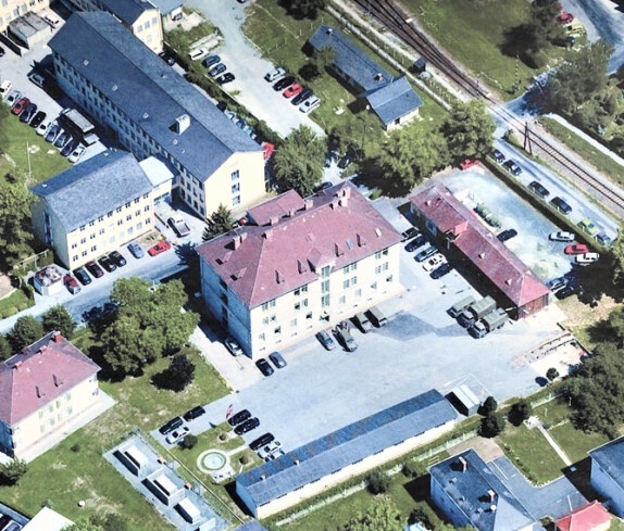 Areal der Kaserne (Prinz Eugenstraße 4 und 6)