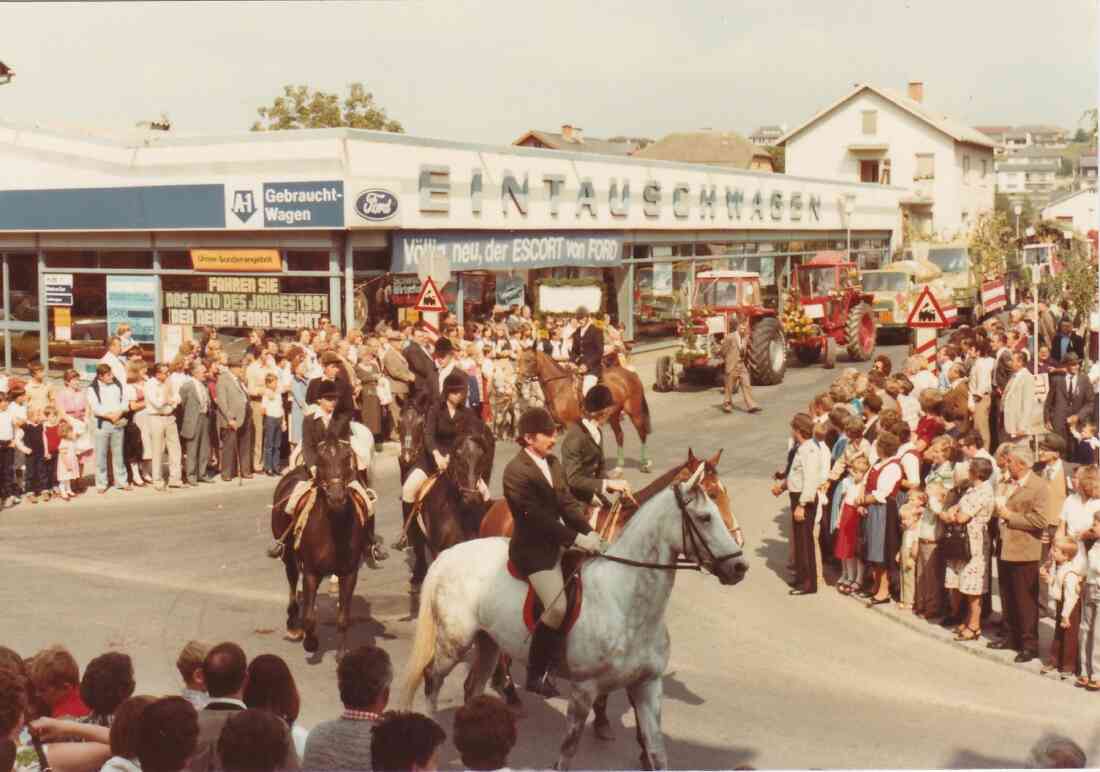 Erntedankfest - Umzug