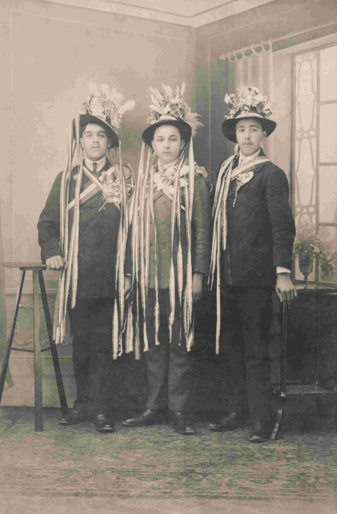 Musterung Mihaly Benkö (links, *1886/+1965) - OW 601 / Graf Erdödystraße 47