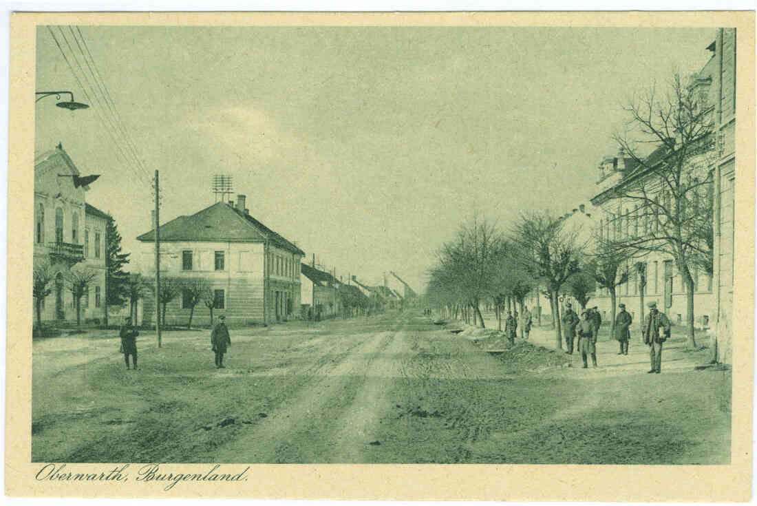 Ansichtskarte: Hauptplatz Richtung NW