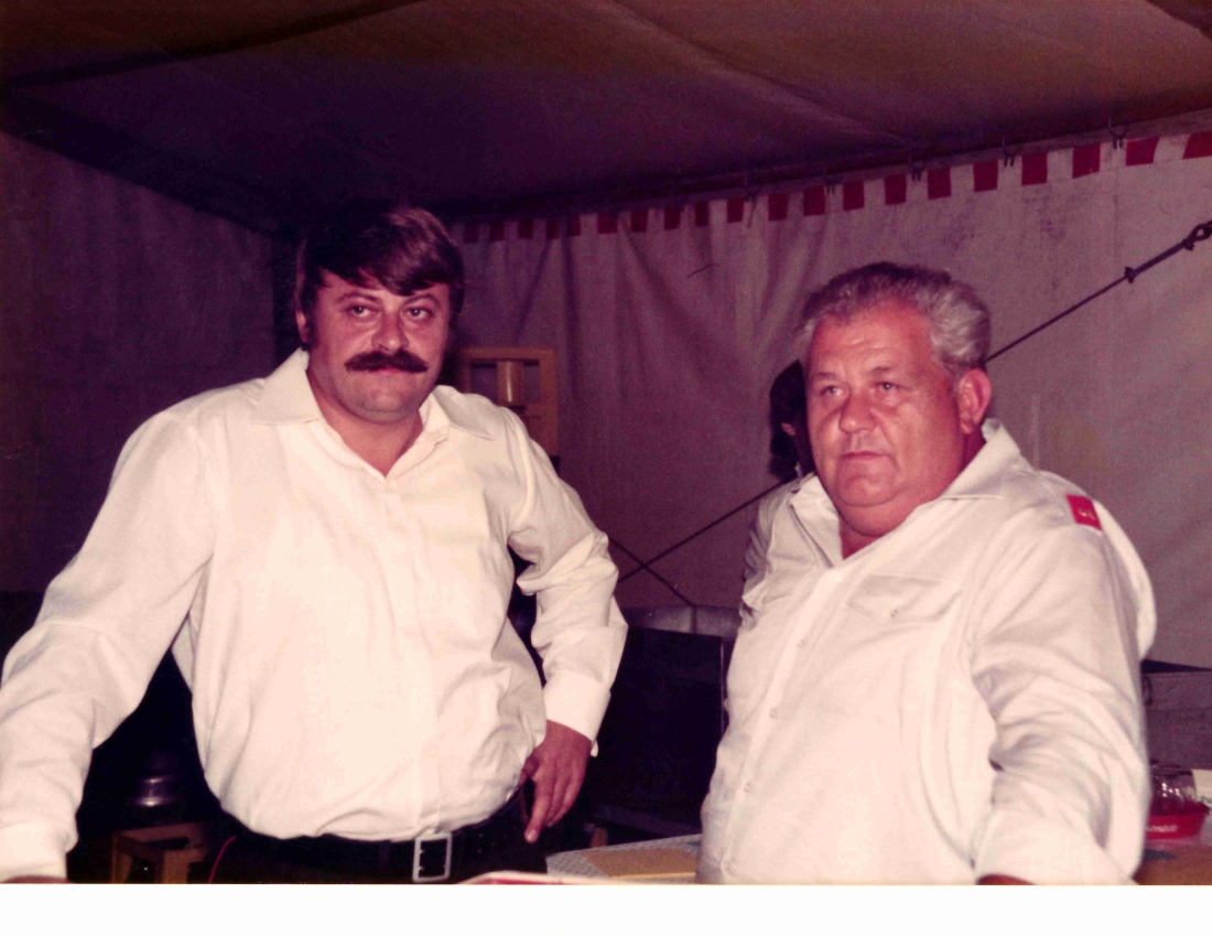 100 Jahre Feuerwehr Oberwart: "Dienst" im Weinzelt - Stöhr/Pal